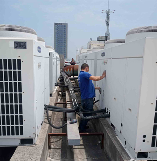 洪江中央空调制热和不制冷系统维修方法